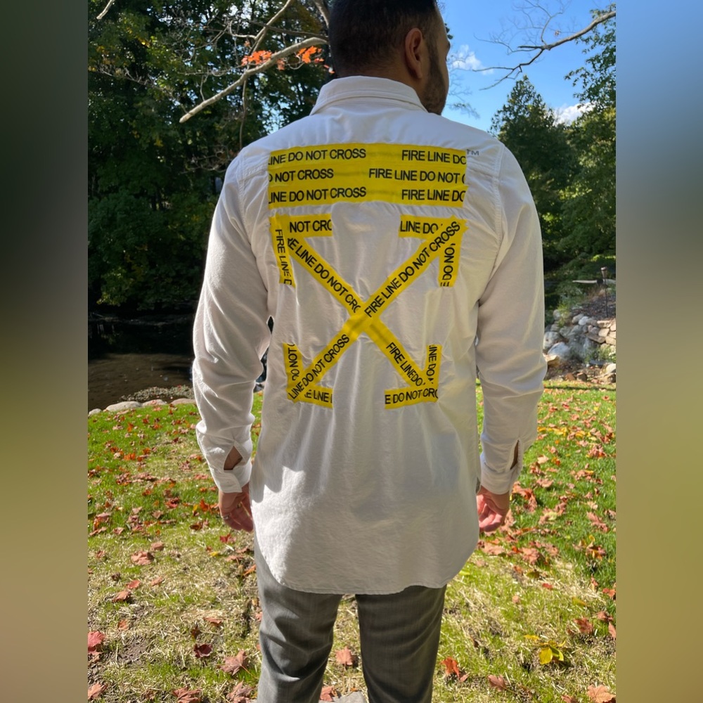 Off-White construction dress shirt